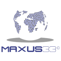The Maxus33 company logo.